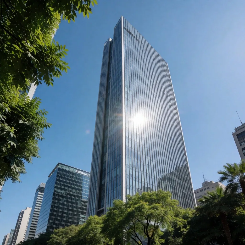 Vista de Paseo de la Reforma en Ciudad de México